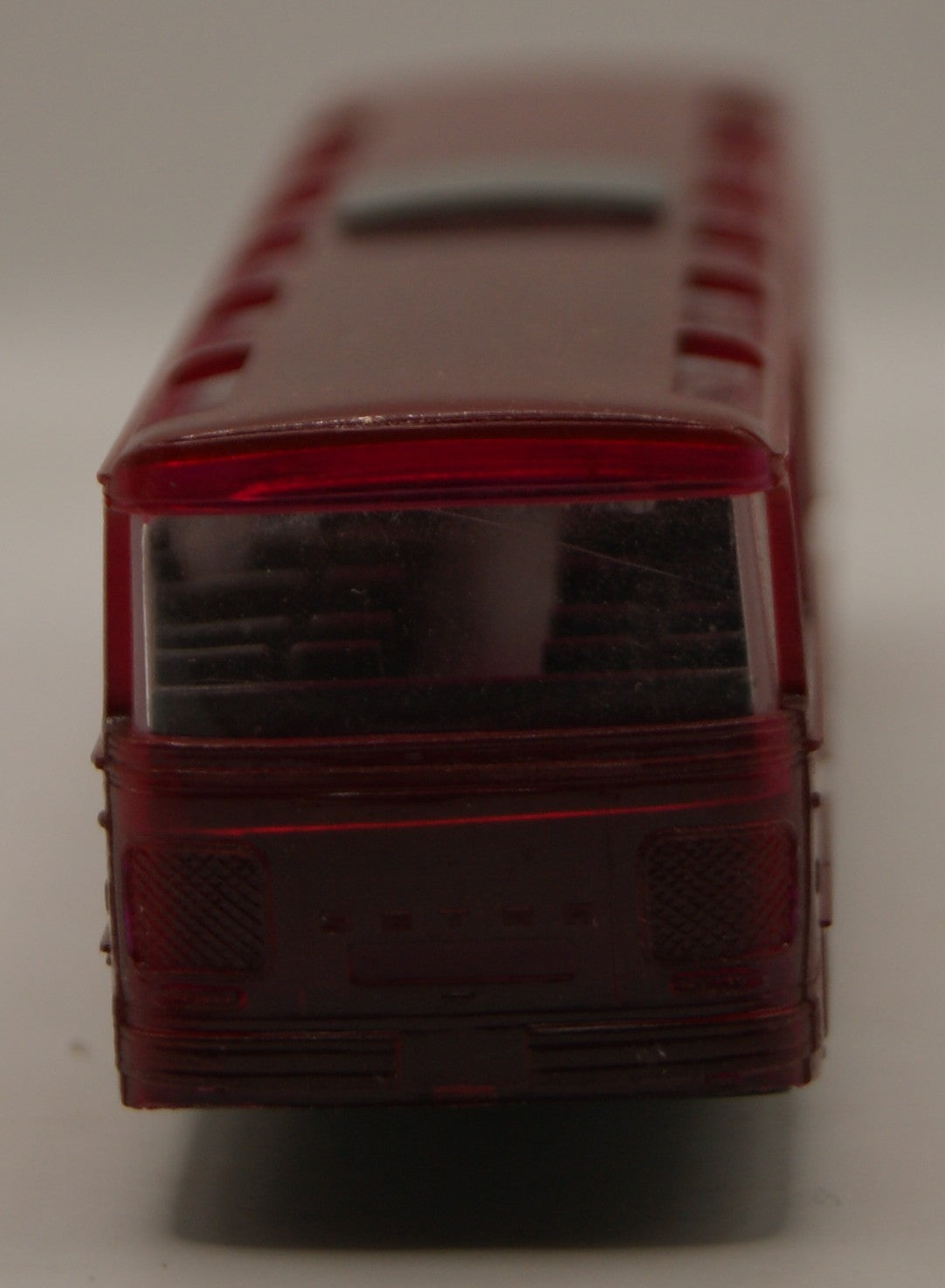 Stettnisch IMU Setra S 140 ES H0 1:87 transparent rot Reisebus Modellbus