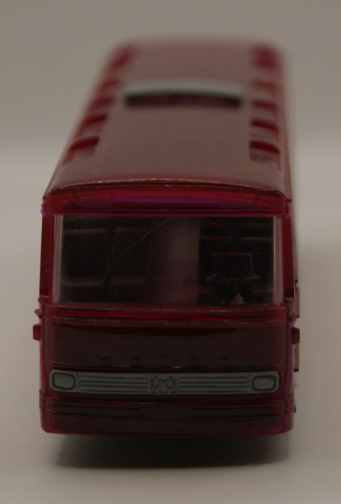 Stettnisch IMU Setra S 140 ES H0 1:87 transparent rot Reisebus Modellbus