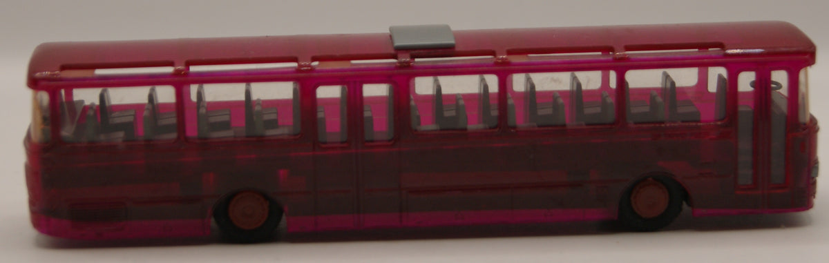 Stettnisch IMU Setra S 140 ES H0 1:87 transparent rot Reisebus Modellbus