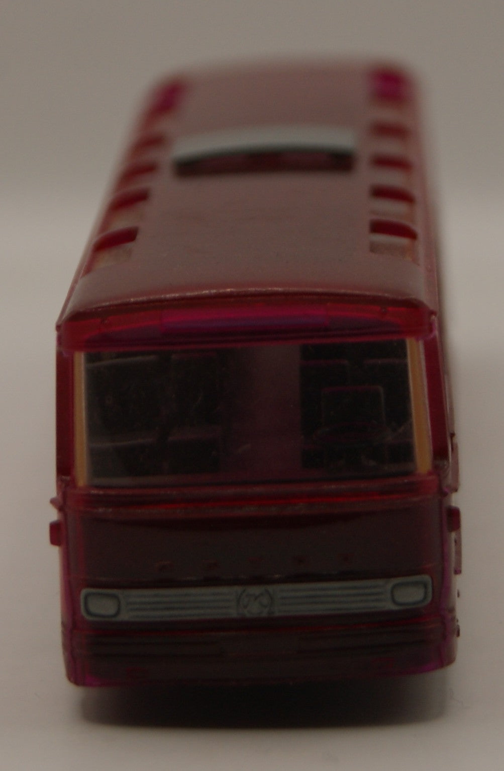 Stettnisch IMU Setra S 140 ES H0 1:87 transparent rot Reisebus Modellbus