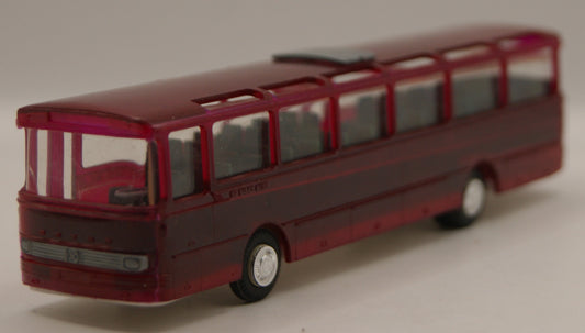 Stettnisch IMU Setra S 140 ES H0 1:87 transparent rot Reisebus Modellbus