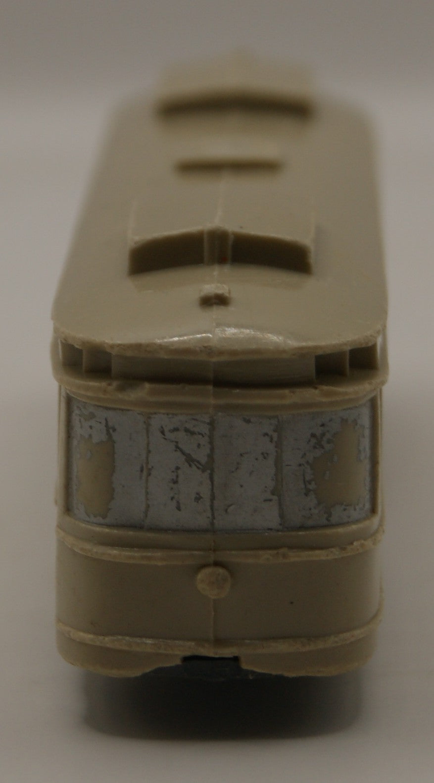 Wiking H0 Straßenbahn Triebwagen beige Vintage Modellbahn Modell