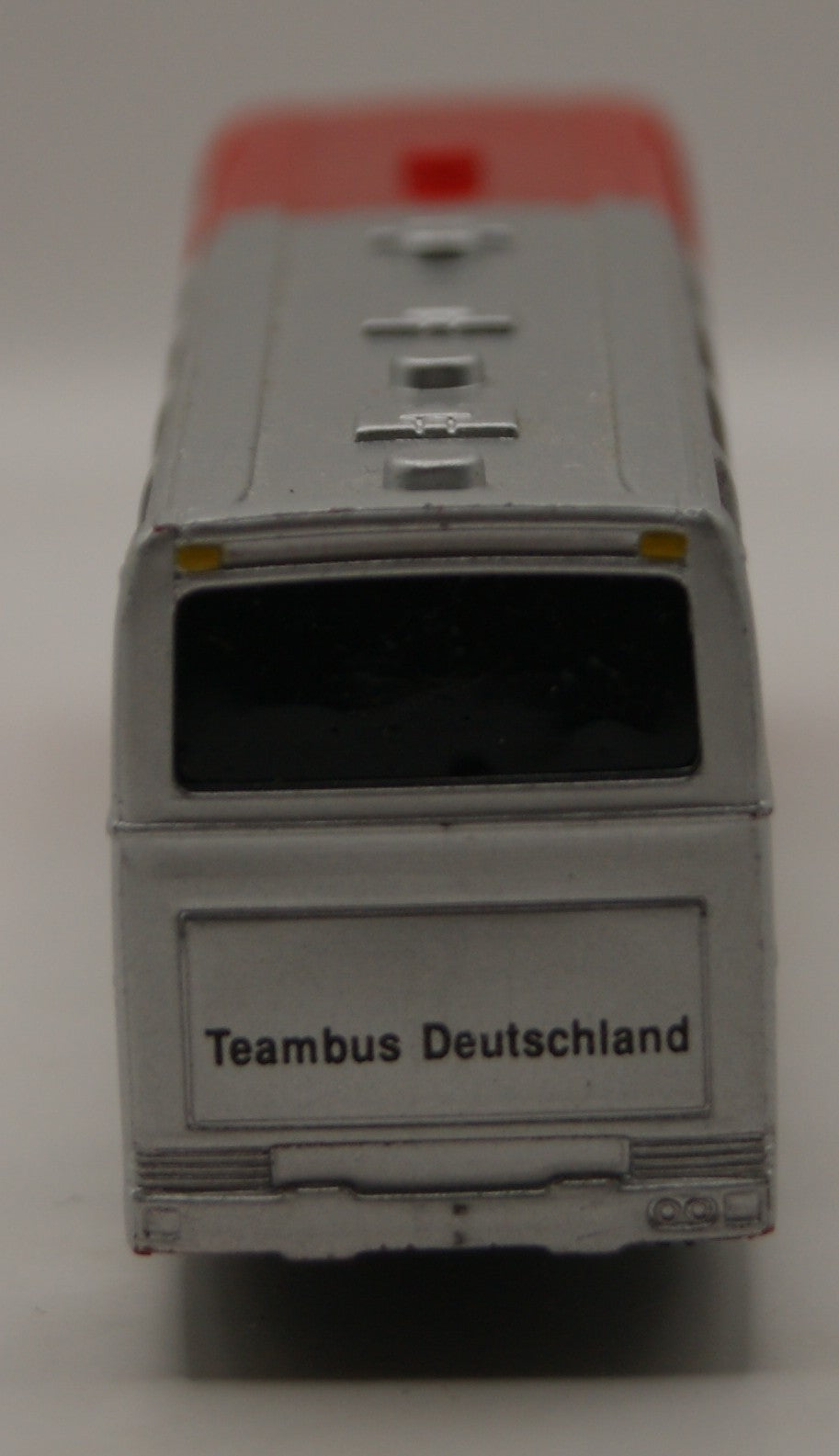 H0 1:87 Reisebus Teambus Deutschland rot silber Modellbus ohne OVP