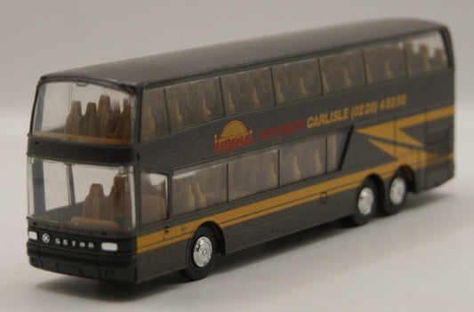 Herpa 830472 Setra S 228 DT Impact Holidays Carlisle Doppelstockbus H0 1:87