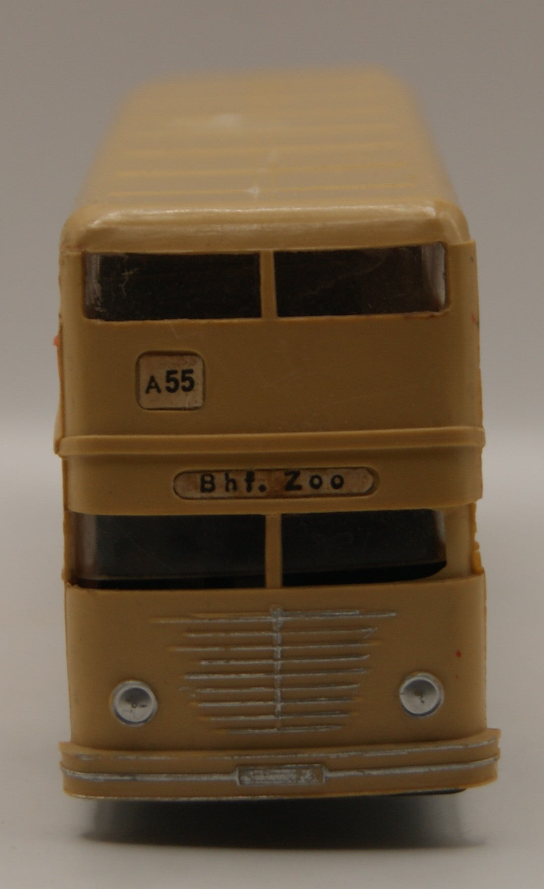 PAN Büssing D2U BVG Berlin Doppeldecker A55 Bhf. Zoo großes Modell ca. 1:40