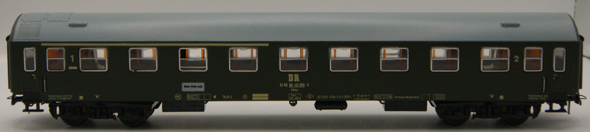Schicht 426/51 DR Reisezugwagen 1./2. Klasse beleuchtet H0 1:87 OVP