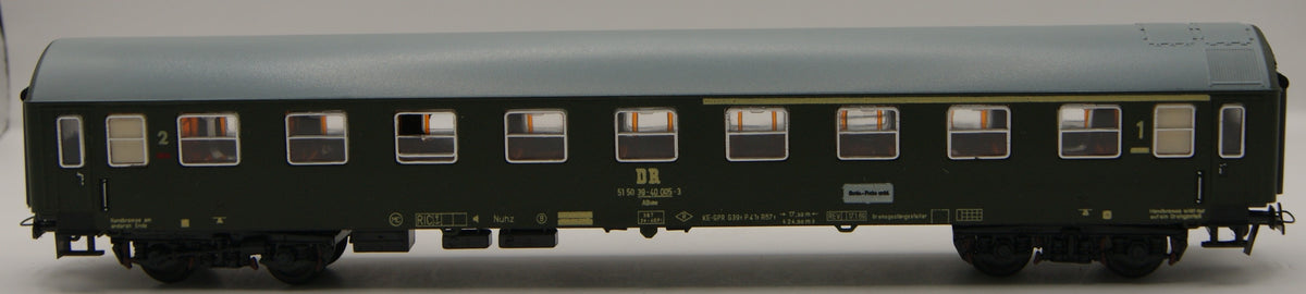Schicht 426/51 DR Reisezugwagen 1./2. Klasse beleuchtet H0 1:87 OVP
