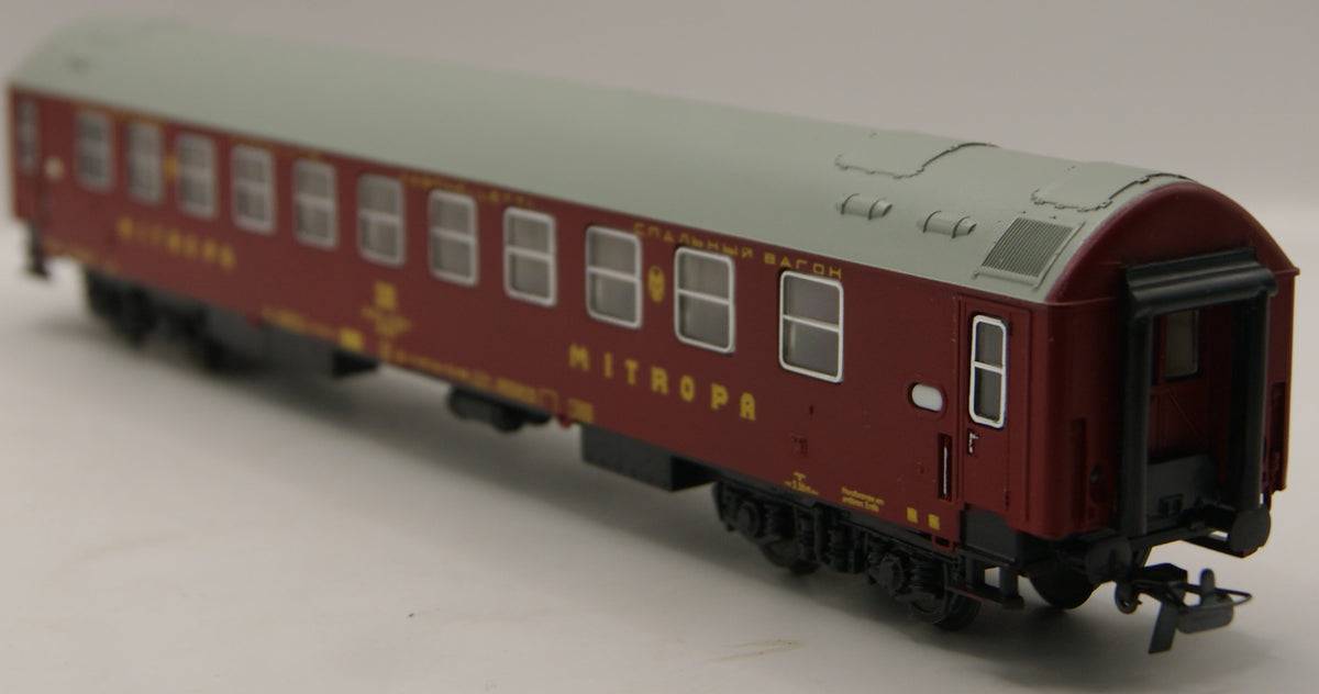 Schicht 426/58 DR MITROPA Schlafwagen WLABm H0 1:87 beleuchtet OVP