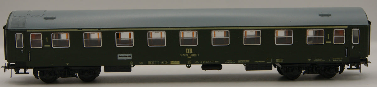 Schicht 426/66 DR Schnellzugwagen 1. Klasse Ame H0 1:87 beleuchtet