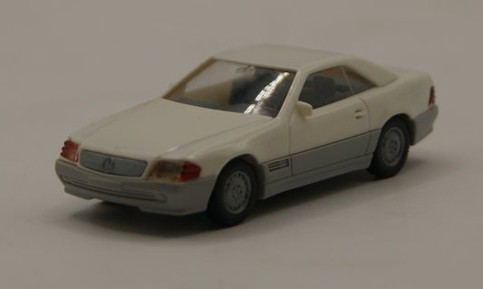 Wiking Mercedes-Benz 500 SL R129 weiß/grau Hardtop H0 1:87 Modellauto