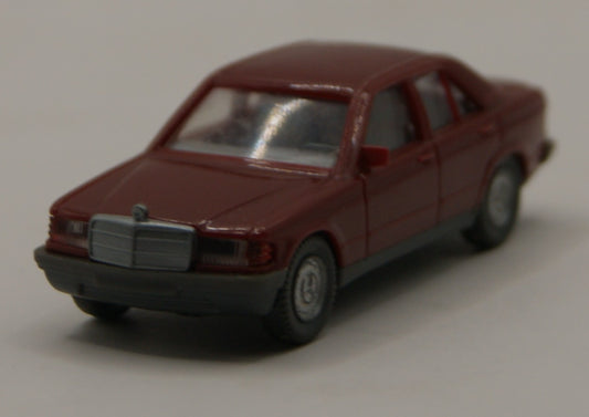 Wiking Mercedes-Benz 190 E W201 orientrot H0 1:87 Modellauto