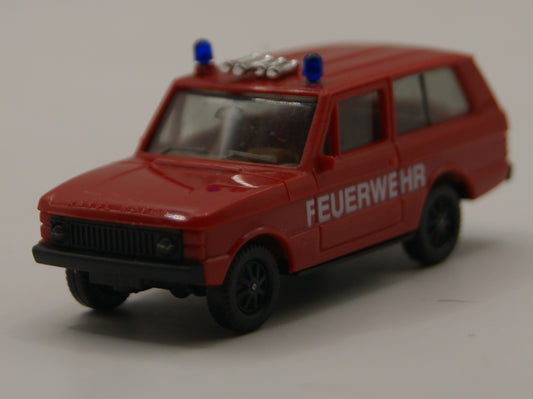 Herpa 4063 Range Rover Feuerwehr rot 2 Blaulichter H0 1:87 lose