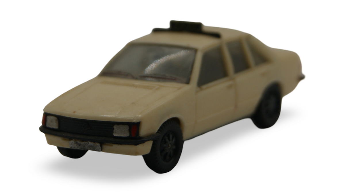 Herpa Opel Rekord E Berlina 2.0 E Taxi beige 1:87 H0 Modellauto