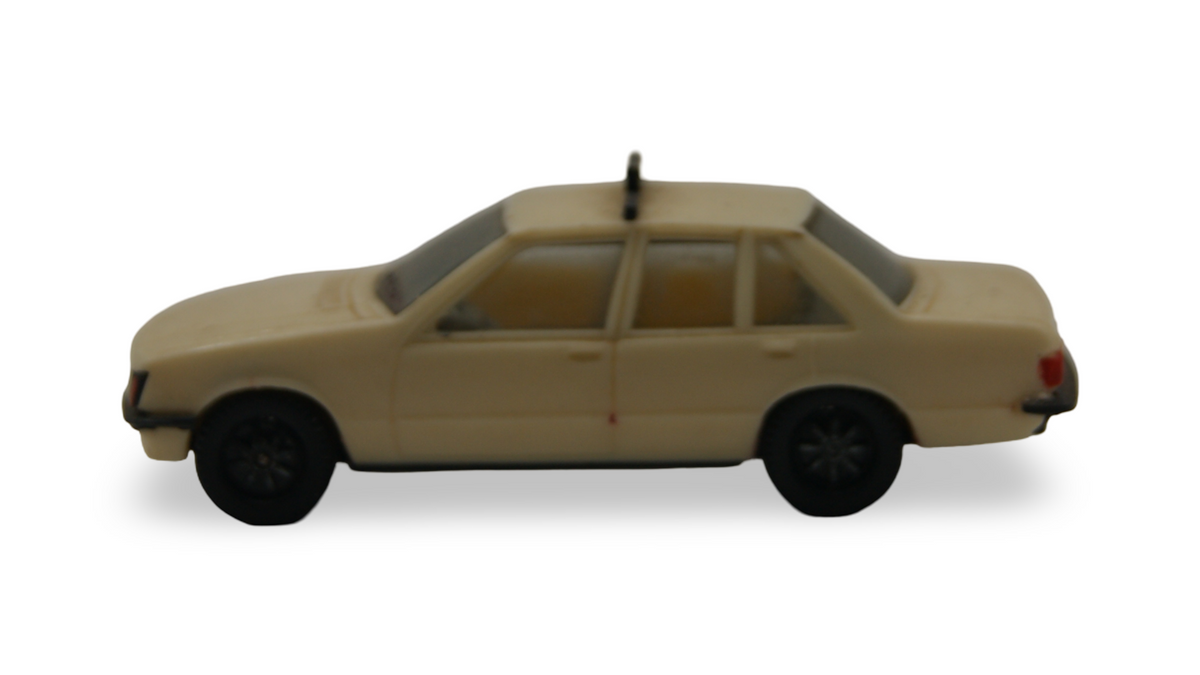 Herpa Opel Rekord E Berlina 2.0 E Taxi beige 1:87 H0 Modellauto