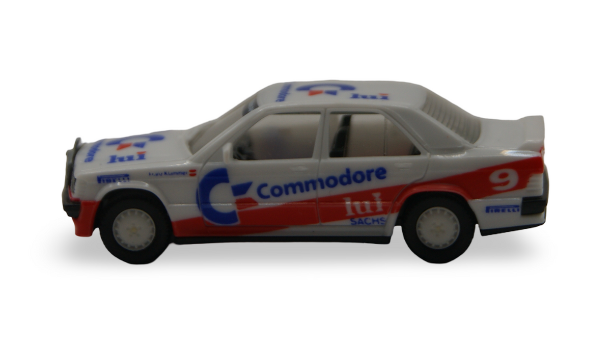 Herpa Mercedes-Benz 190 E 2.3-16 DTM Commodore hui Nr. 9 1:87 H0