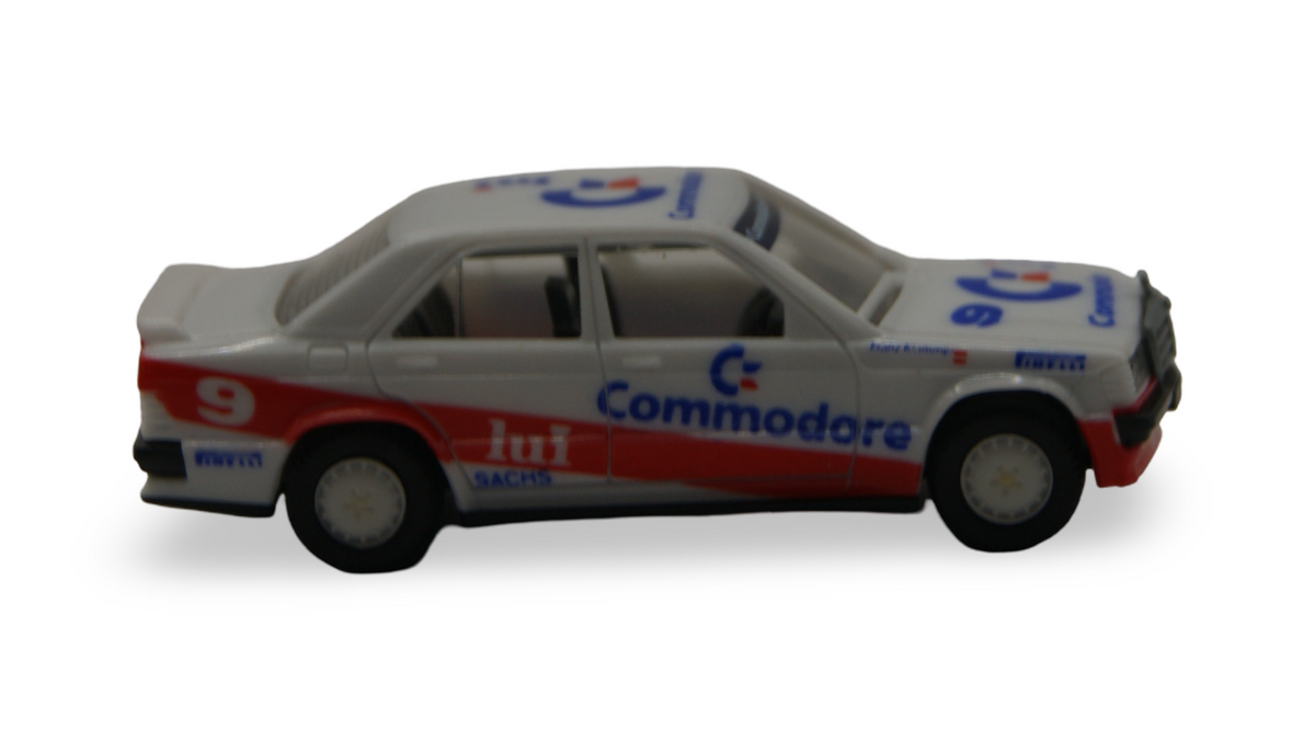 Herpa Mercedes-Benz 190 E 2.3-16 DTM Commodore hui Nr. 9 1:87 H0
