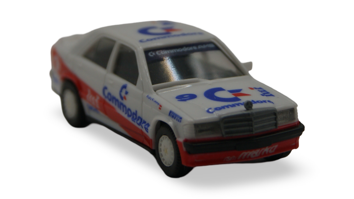 Herpa Mercedes-Benz 190 E 2.3-16 DTM Commodore hui Nr. 9 1:87 H0