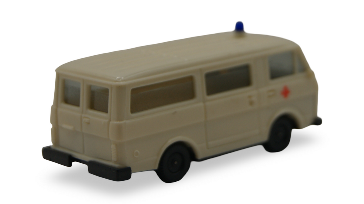 Herpa VW LT 28 Bus Rotes Kreuz Krankenwagen creme 1:87 H0 Nr. 4013