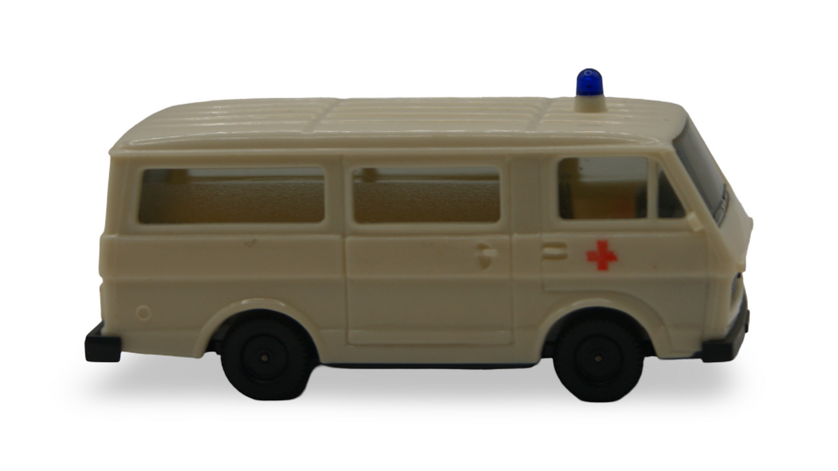 Herpa VW LT 28 Bus Rotes Kreuz Krankenwagen creme 1:87 H0 Nr. 4013