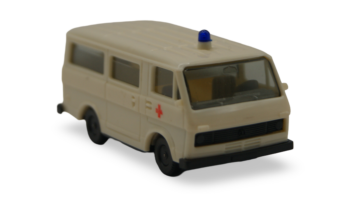 Herpa VW LT 28 Bus Rotes Kreuz Krankenwagen creme 1:87 H0 Nr. 4013