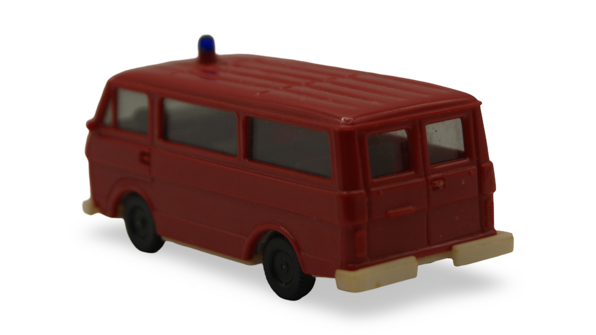 Herpa VW LT 28 Kleinbus Feuerwehr rot mit Blaulicht 1:87 H0