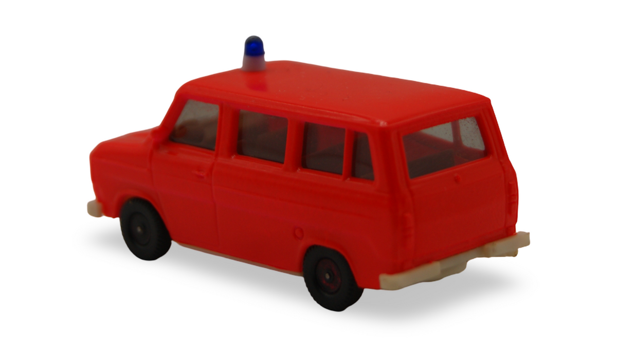 Herpa Ford Transit MK2 Bus Feuerwehr leuchtrot 1:87 H0 Nr. 4026
