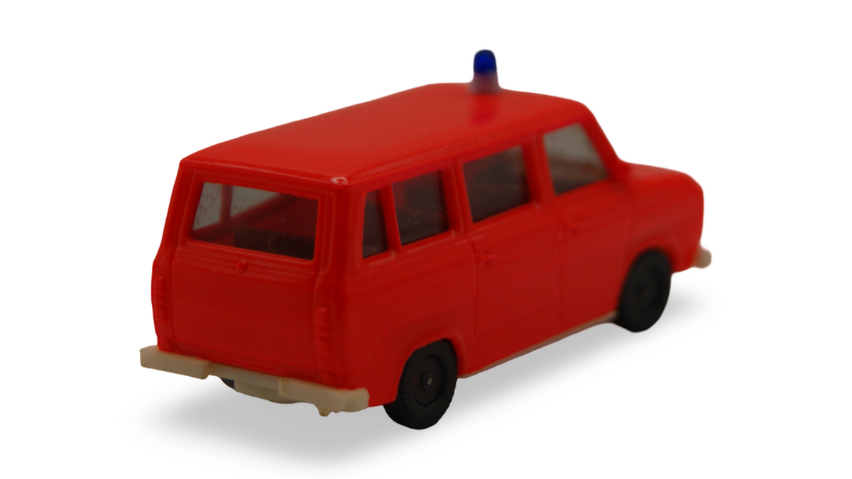 Herpa Ford Transit MK2 Bus Feuerwehr leuchtrot 1:87 H0 Nr. 4026