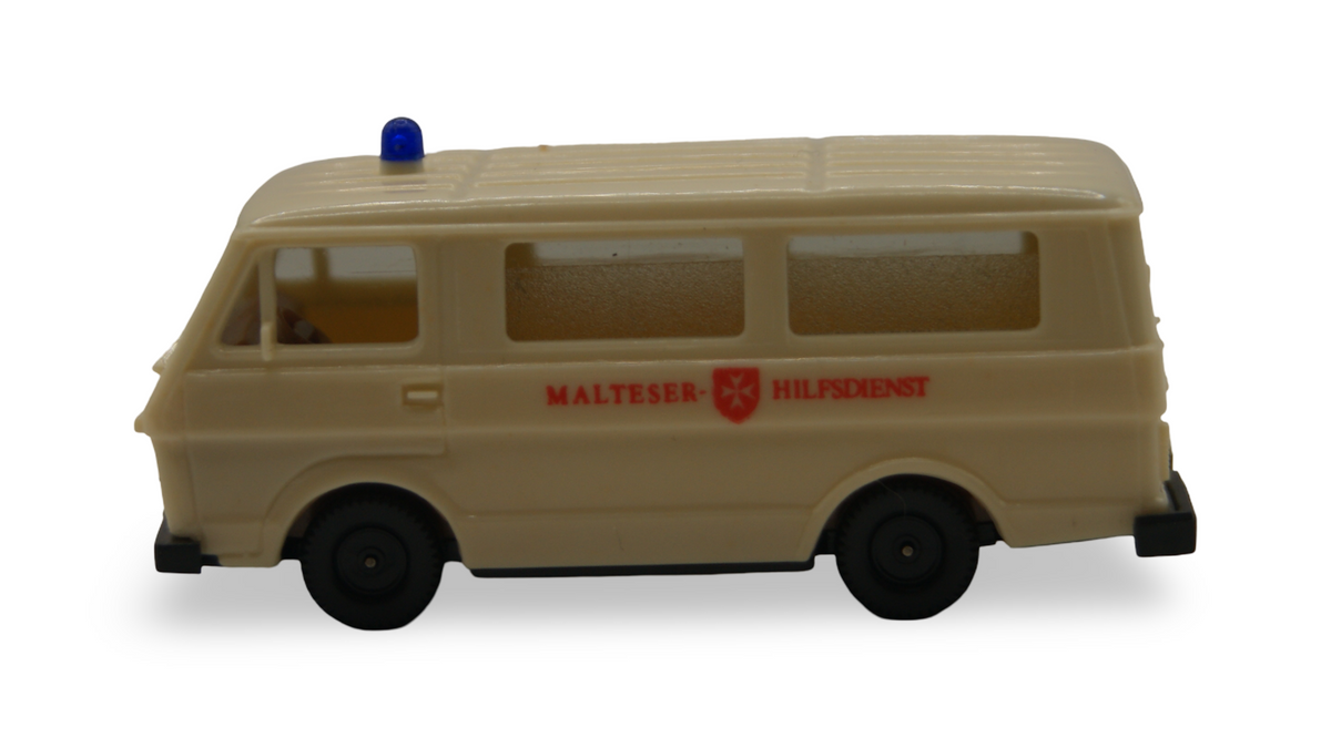Herpa VW LT 28 Bus Malteser Hilfsdienst creme 1:87 H0 Nr. 4013/2A