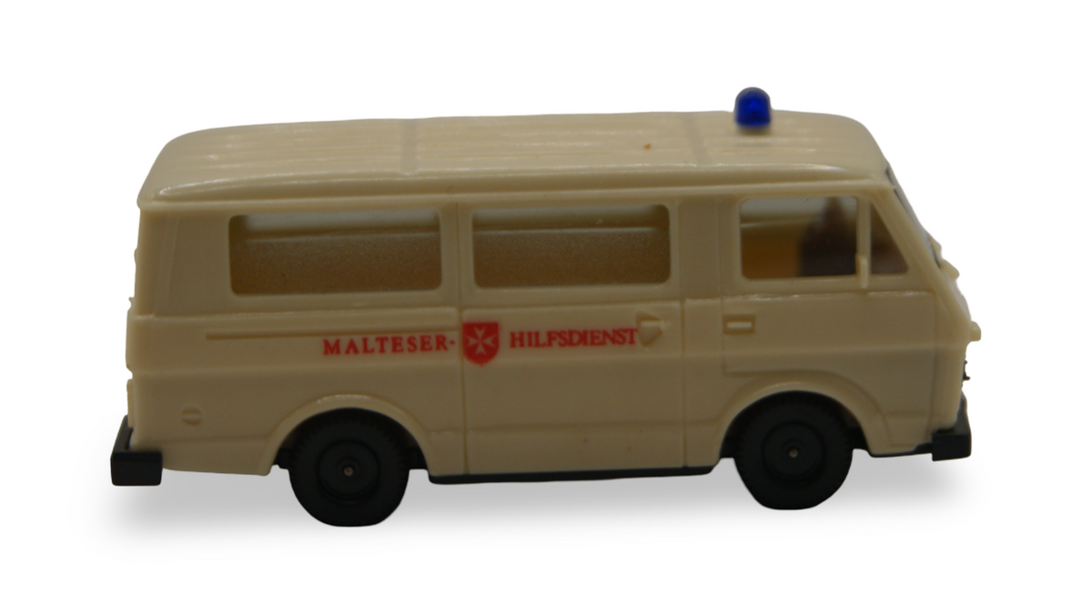 Herpa VW LT 28 Bus Malteser Hilfsdienst creme 1:87 H0 Nr. 4013/2A