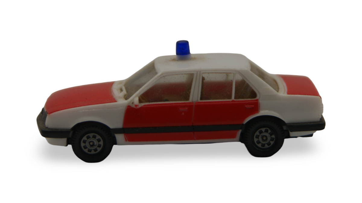 Herpa Opel Rekord E Berlina 2.0 E Feuerwehr ELW rot/weiß 1:87 H0