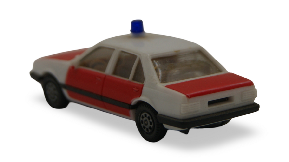 Herpa Opel Rekord E Berlina 2.0 E Feuerwehr ELW rot/weiß 1:87 H0