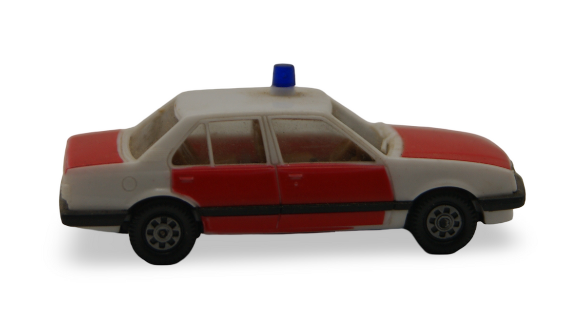 Herpa Opel Rekord E Berlina 2.0 E Feuerwehr ELW rot/weiß 1:87 H0