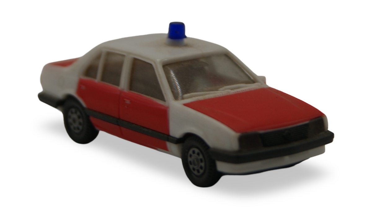 Herpa Opel Rekord E Berlina 2.0 E Feuerwehr ELW rot/weiß 1:87 H0