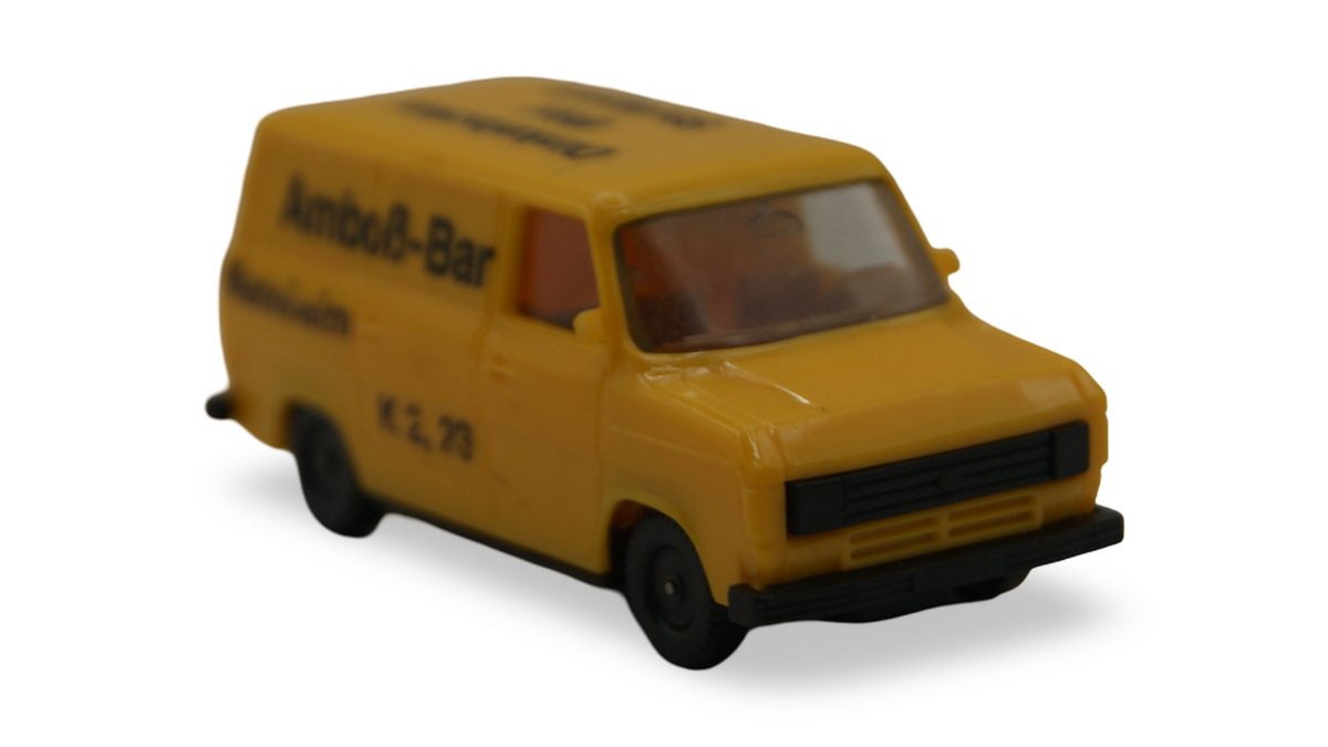 Herpa Ford Transit MK2 Kasten „Amboß-Bar Mannheim“ Dinkelacker 1:87 H0