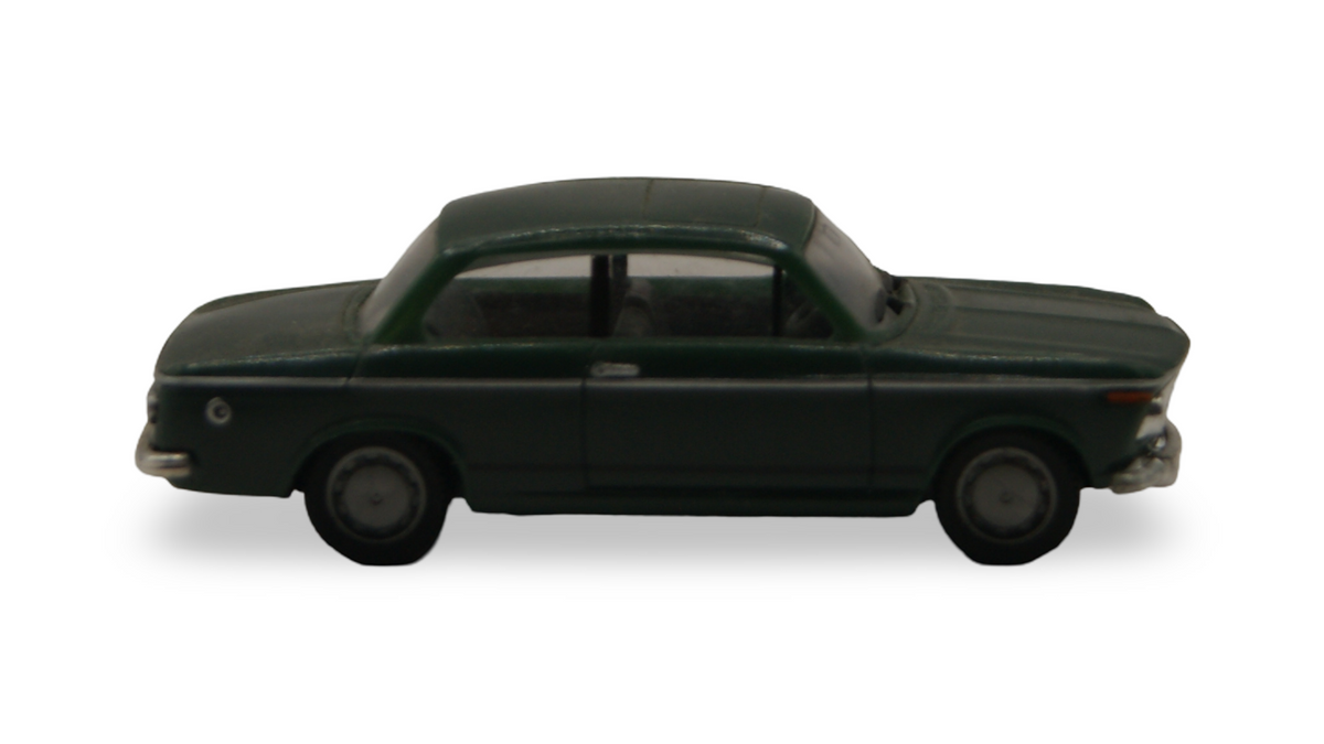 Herpa BMW 2002 dunkelgrün 1:87 H0 Modellauto Oldtimer