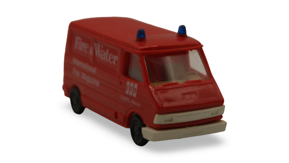 Praliné Fiat 242 Feuerwehr Fire & Water International Fire Magazine 1:87