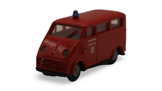 Praline DKW F89 L Auto Union Feuerwehr Frankfurt Rot 1:87 H0