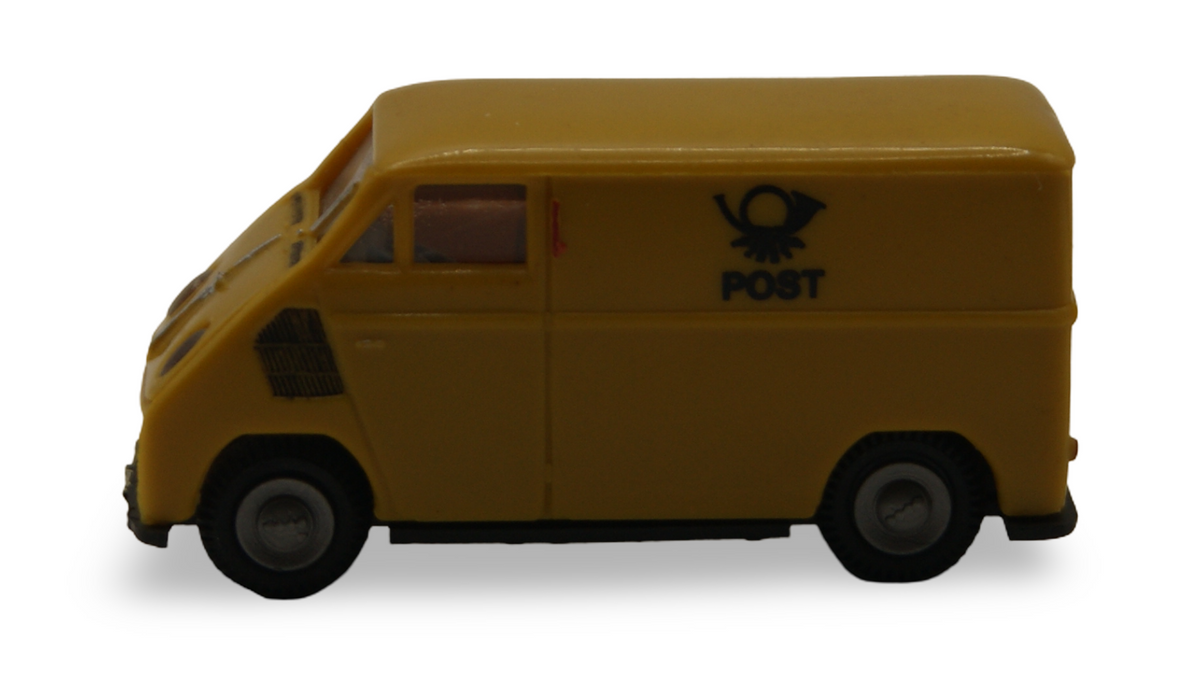 Praline DKW F89 L Auto Union Deutsche Bundespost Gelb 1:87 H0