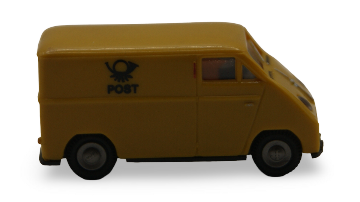 Praline DKW F89 L Auto Union Deutsche Bundespost Gelb 1:87 H0