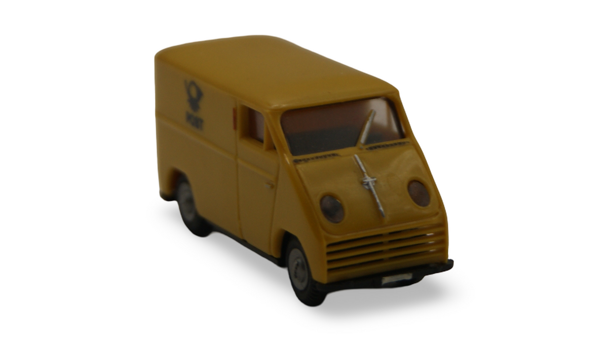 Praline DKW F89 L Auto Union Deutsche Bundespost Gelb 1:87 H0
