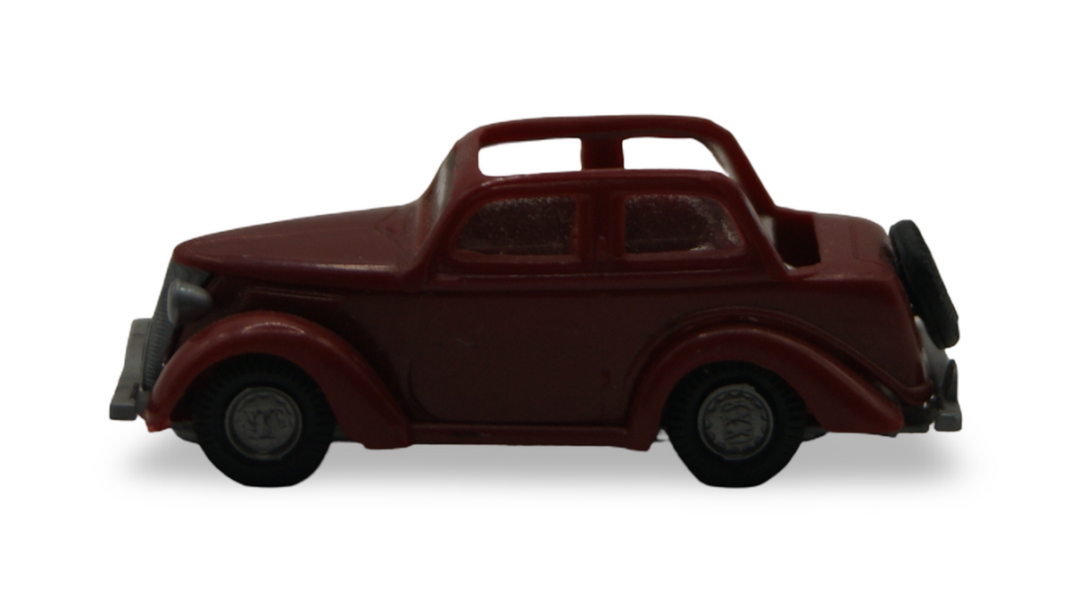 Praline Ford Eifel Cabrio-Limousine Offen Braunrot 1:87 H0