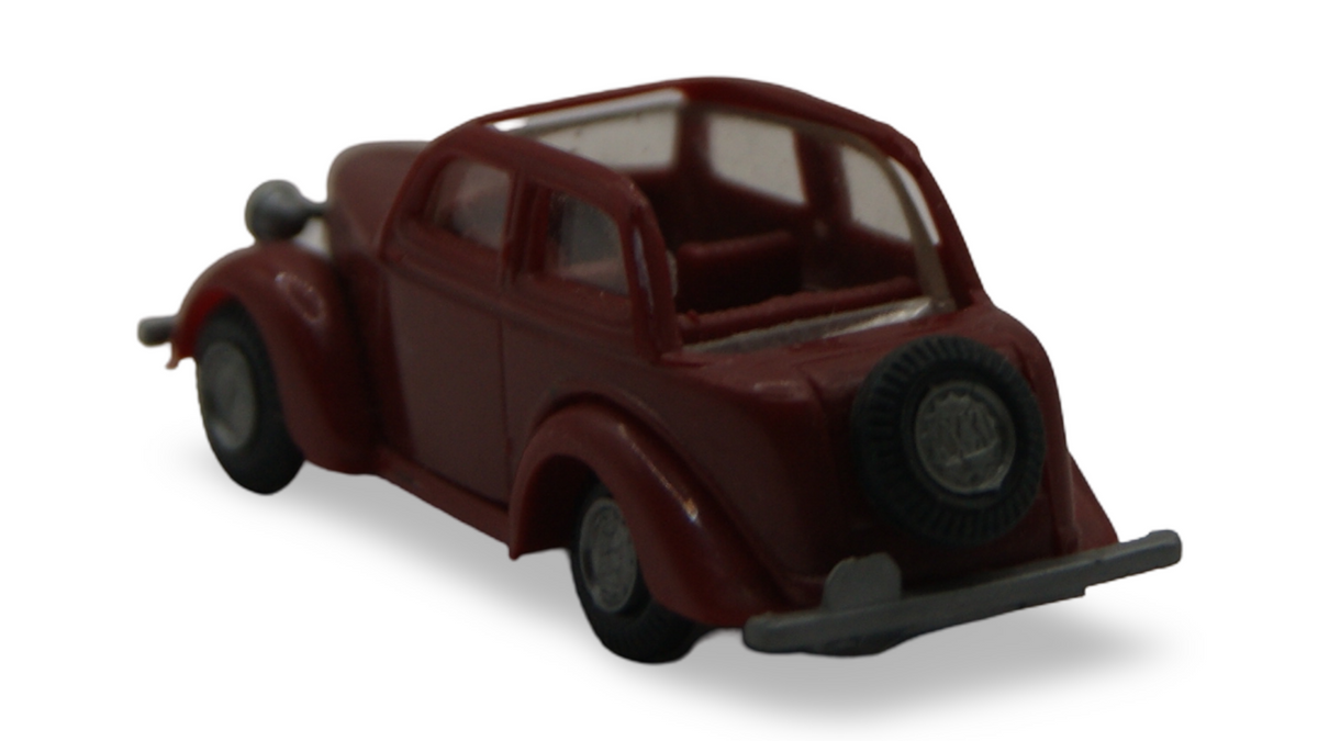 Praline Ford Eifel Cabrio-Limousine Offen Braunrot 1:87 H0
