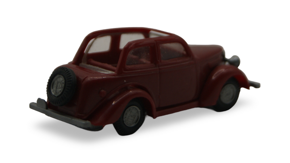 Praline Ford Eifel Cabrio-Limousine Offen Braunrot 1:87 H0