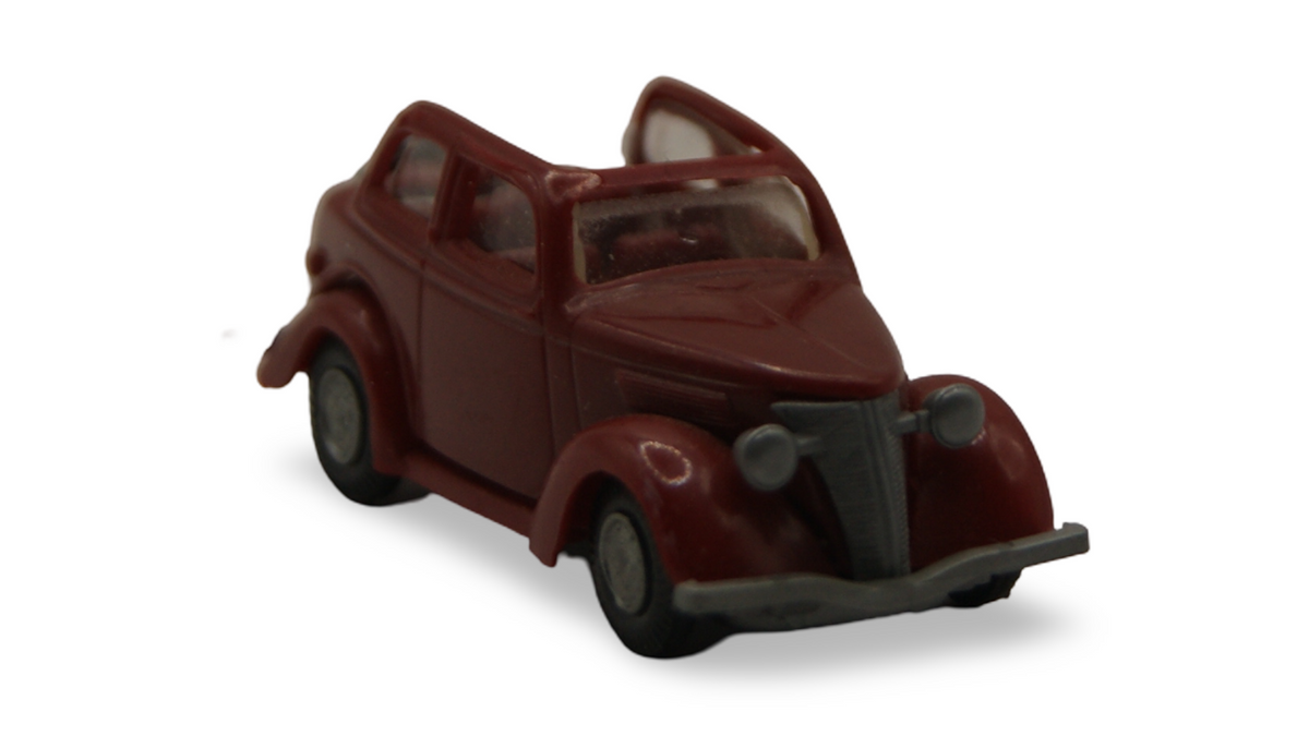 Praline Ford Eifel Cabrio-Limousine Offen Braunrot 1:87 H0