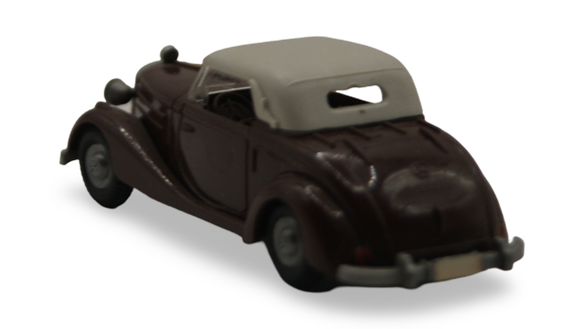 Praline Mercedes-Benz 170 S Cabriolet Braun Beige Verdeck 1:87 H0