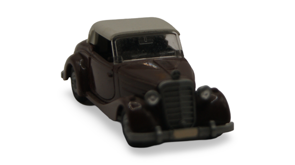 Praline Mercedes-Benz 170 S Cabriolet Braun Beige Verdeck 1:87 H0