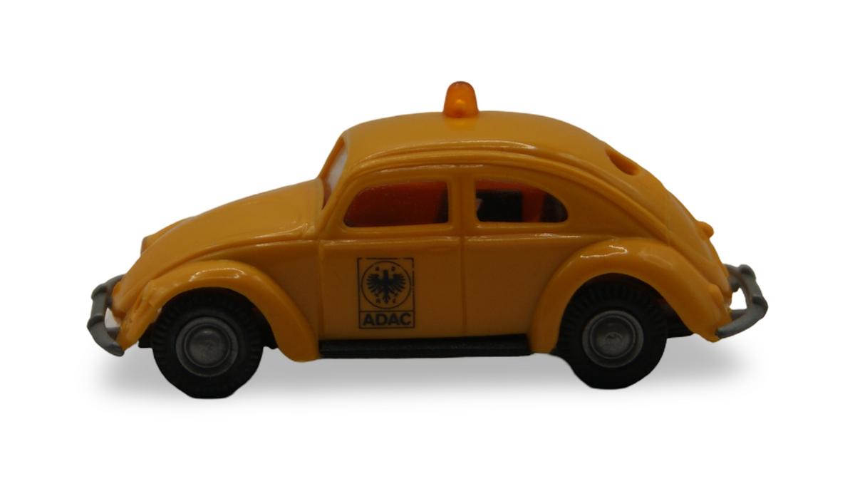 Praliné VW Käfer Brezelfenster ADAC Straßenwacht Gelb 1:87 H0