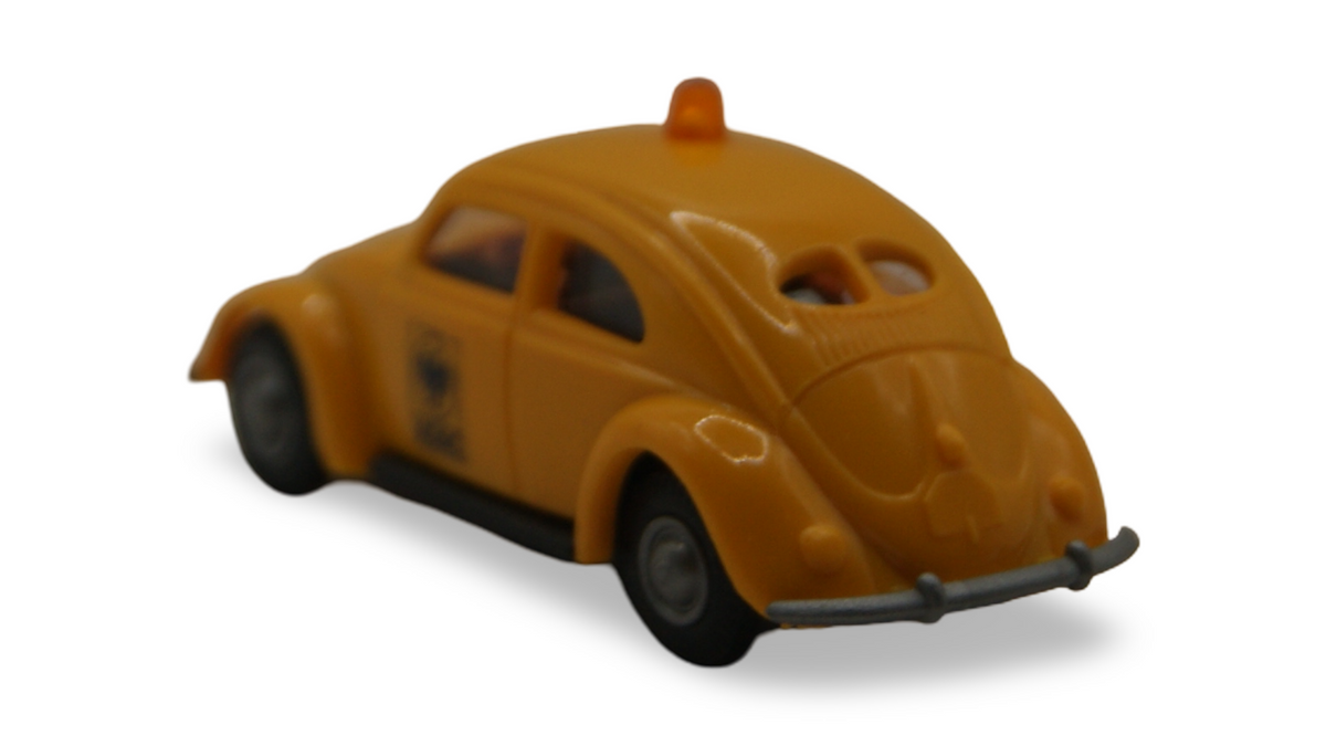 Praliné VW Käfer Brezelfenster ADAC Straßenwacht Gelb 1:87 H0