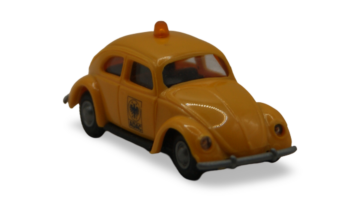 Praliné VW Käfer Brezelfenster ADAC Straßenwacht Gelb 1:87 H0