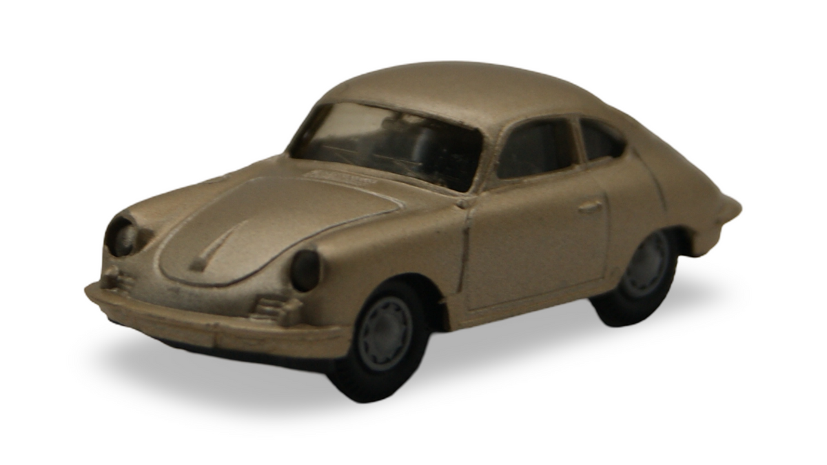 Praliné Porsche 356 Coupé Goldmetallic 1:87 H0